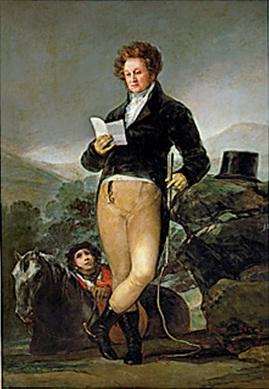 Francisco de Goya Duke de Osuna ( oil painting picture